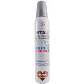 Vitale Exclusively Professional Coloring Mousse With Vitamin E Dark Brown 200 ml