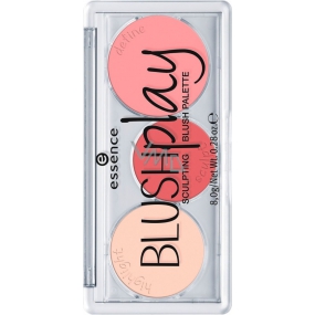 Essence Blush Play Sculpting Blush Palette 10 Play It Peach 8 g