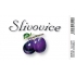 Arch Sticker Slivovice large label 8.5 x 5.5 cm 1 piece