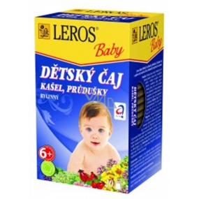 Leros Baby Cough, bronchi herbal tea for children 20 x 1.5 g