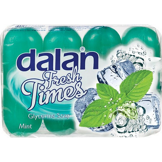 Dalan Fresh Time Mint Glycerine Solid Toilet Soap 4 x 90 g