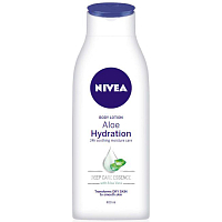 Nivea Aloe & Hydration Light Body Lotion with Pump, 400 ml