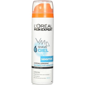 Loreal Men Expert Sensitive hypoallergenic shaving gel for sensitive skin 200 ml