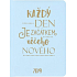 Albi Diary 2019 weeks Start - blue with text 12,6 x 17 x 1,2 cm