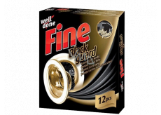 Well Done Fine Black Guard Wash Wipes For Restoring Black Color 12 Pieces