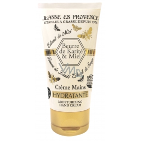 Jeanne en Provence Beurre de Karité & Miel Shea butter and Honey extra nourishing and healing hand cream 75 ml