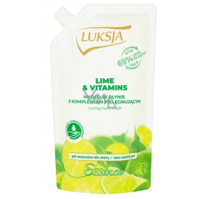 Luksja Essence Lime and Vitamins Liquid Soap Refill 400 ml
