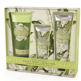 Somerset Toiletry Lily of the valley luxury body cream 130 ml + shower gel 200 ml + luxury hand cream 60 ml, cosmetic set