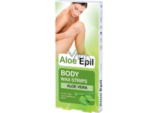 Aloe Epil Body depilatory wax strips for the body 16 + 2 pieces