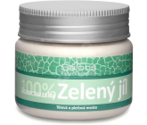 Saloos Bio 100% Green Clay French Face Mask absorbs toxic substances, removes impurities, unwanted grease 80 g