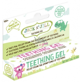 Jack N Jill BIO Gel for pruning the first teeth for children from 4 months 15 g