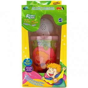 Joker Slimy Slime with glowing and playing ball pink 140 g