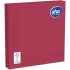 Aha Paper napkins 3 ply 33 x 33 cm 20 pieces one-color saturated burgundy