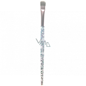 Cosmetic brush glitter straight with fine bristles 16,5 cm AN