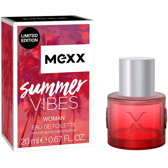 Mexx Summer Vibes Woman Eau de Toilette for Women 20 ml