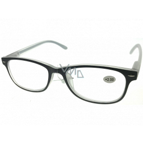 Berkeley Reading glasses +2.0 plastic black 1 piece MC2136