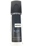 Mexx Black Man perfumed deodorant glass for men 75 ml