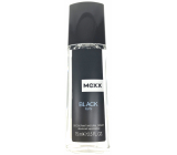 Mexx Black Man perfumed deodorant glass for men 75 ml