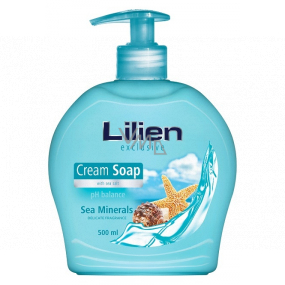 Lilien Exclusive Sea Minerals creamy liquid soap dispenser 500 ml