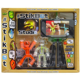 Epee Merch StikBot set 2 pieces with tripod, different types, recommended age 4+