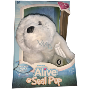 EP Line Alive Seal interactive plush toy 25 cm, recommended age 3+