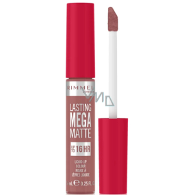 Rimmel London Lasting Mega Matte Long Lasting Liquid Matte Lipstick 110 Blush 7.4 ml