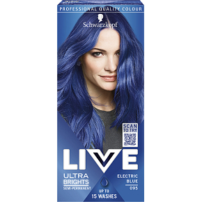 Schwarzkopf Live Ultra Brights Hair Color Steel Blue 095