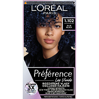 L'oreal Paris Préférence Vivid Colors Hair Color, Blue Black 1.102