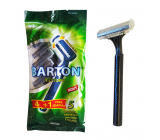 Bartoň 2-blade pivoting razor for men 5 pieces TD702M