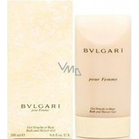 Bvlgari pour Femme shower gel 200 ml