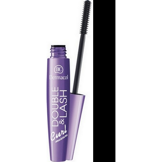 Dermacol Double Lash & Curl Mascara Shade Black 8.5 ml