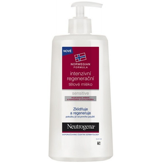 Neutrogena Sensitive Intensive regenerating body lotion very dry sensitive skin 400 ml