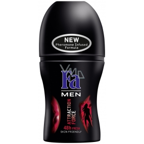 Fa Men Attraction Force roll-on ball deodorant for men 50 ml