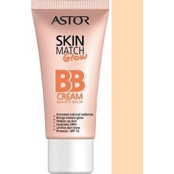 Astor SkinMatch Glow SPF15 BB Cream 200 Nude 30ml