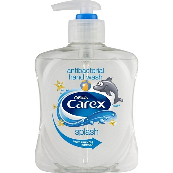 Carex Splash antibacterial liquid soap 250 ml