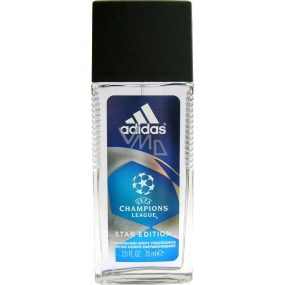 Adidas UEFA Champions League Star Edition perfumed deodorant glass for men 75 ml