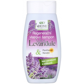 Bione Cosmetics Lavender & Panthenol, Keratin Regenerating Hair Shampoo 250 ml