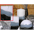 Lima Verona candle black ellipse 110 x 125 mm 1 piece