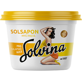 Solvina Solsapon cleaning paste in a jar, 500 g