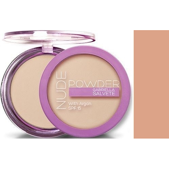Gabriella Salvete Nude Powder mattifying compact powder SPF 15 04 8 g