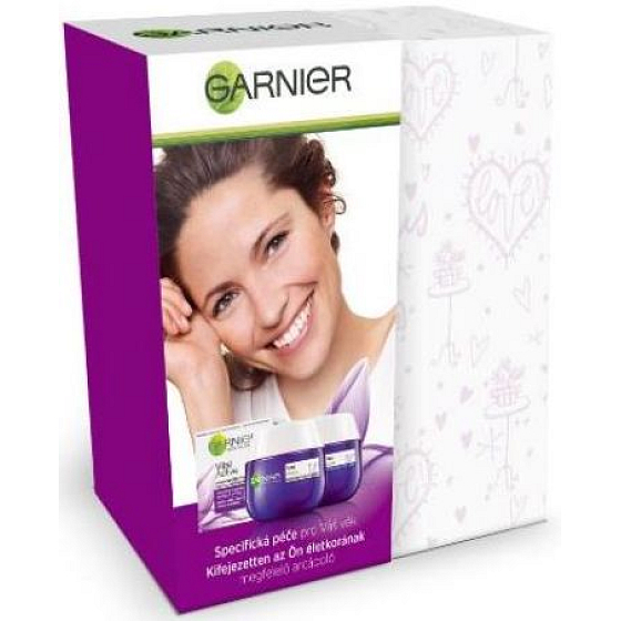 Garnier Essentials Vital Active 55+ day anti-wrinkle cream 50 ml + Essentials Vital Active 55+ night anti-wrinkle cream 50 ml, cosmetic set