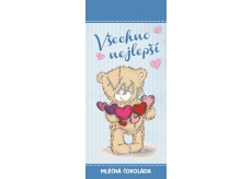 Bohemia Gifts Milk chocolate All the best copper, gift 100 g