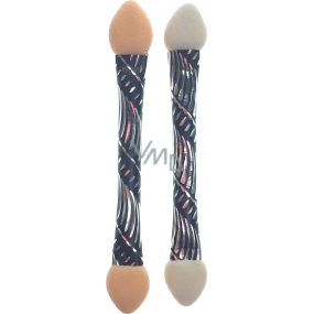 Eyeshadow applicator double sided 6.5 cm 2 pieces 80060