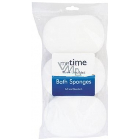 MeTime Bath sponge 15 x 9.5 x 4.5 cm 3 pieces