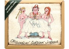 Bohemia Gifts & Cosmetics Gift towel for holiday swabbing Swedish cloth