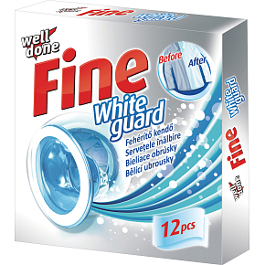 Well Done Fine Bleaching Wipes, 12 pcs