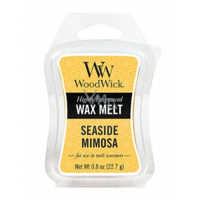WoodWick Seaside Mimosa - Mimosa on the coast fragrant wax for aroma lamps 22.7 g