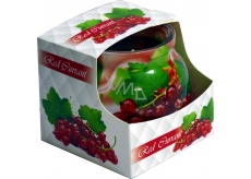 Admit Red Currant - Red currant decorative aromatic candle in glass 80 g