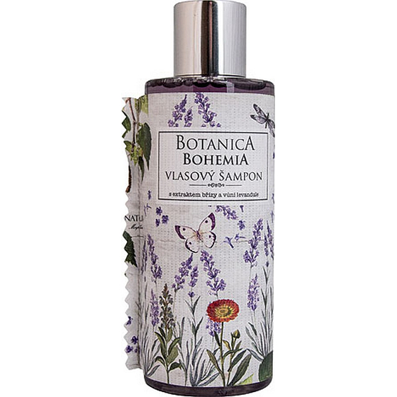 Bohemia Gifts Botanica Lavender with Birch Extract Shampoo for All Hair Types 200 ml