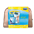 Scholl Velvet Smooth Marine Minerals electric foot file medium rough with minerals + gold cosmetic bag, cosmetic set